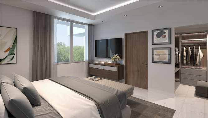 Amur Model - Bedroom
