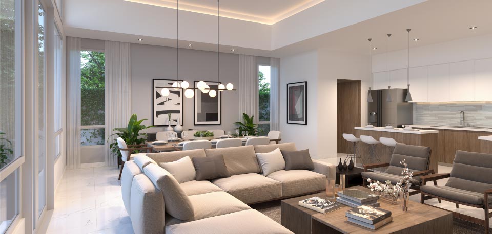 Nile Model - Living Room